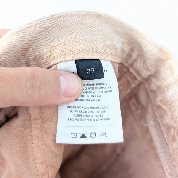 Citizens Of Humanity Women's Jolene High Rise Vintage Inspired Peach Jeans Sz29 - Picture 9 of 16